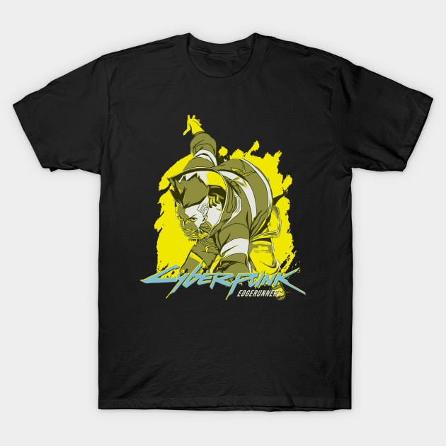 David cyberpunk edgerunners T-Shirt by Suarezmess